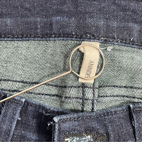 Rag & Bone Ankle‎ Skinny Jeans Size 28 Dark Blue Wash - Olive Harrow W1502K520 - Picture 5 of 8